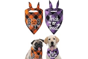 ROONTIN Bandane per cani di Halloween – costume cosplay ragno spettrale per cani di taglia media e grande