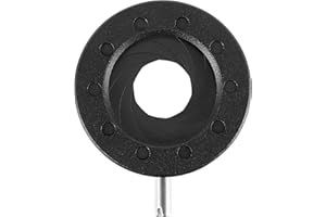 Kopinma SK12 Manuelle Irisblende | Hochwertiges Metall | Einstellbar für Digitalkamera und Mikroskop | Schwarz | Vielseitige Anwendungen | Leicht und Kompakt