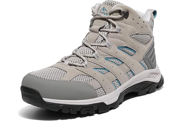 NORTIV 8 Chaussures de Randonnée Imperméables Bottes de Montagne pour Femmes Trekking Antidérapantes Légères en plein air SNHB2212W