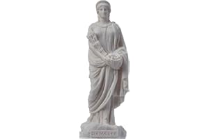 BEAUTIFULGREEKSTATUES Demeter Bogini żniw i rolnictwa Alabaster Statua 17 cm