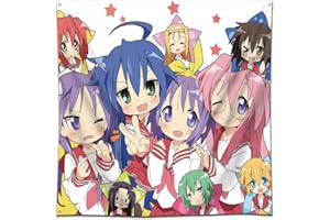 Arbinger Lucky Star Izumi Tapestry Konata Flag Art Music Album Poster Arazzo da appendere alla parete 10 cm