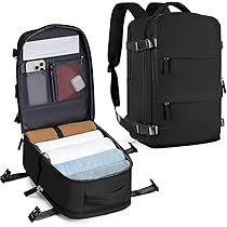 ZOMFELT Bagage Cabine 40x30x20 , Sac A Dos Voyage Cabine Avion