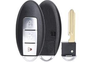 NPAUTO Key Fob Replacement Fits for Nissan Rogue Pathfinder Versa 2007 2008 2009 2010 2011 2012 Keyless Entry Remote Control Smart Car Key Fobs, Replace# CWTWB1U729, Set of 1