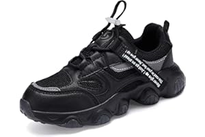 Shoful Kid Trainers Girls Tennis Running Sneakers Boys Outdoor Breathable Lightweight Fashion Shoes Kids Knit Athletic Walking Slip Resistant Shoes