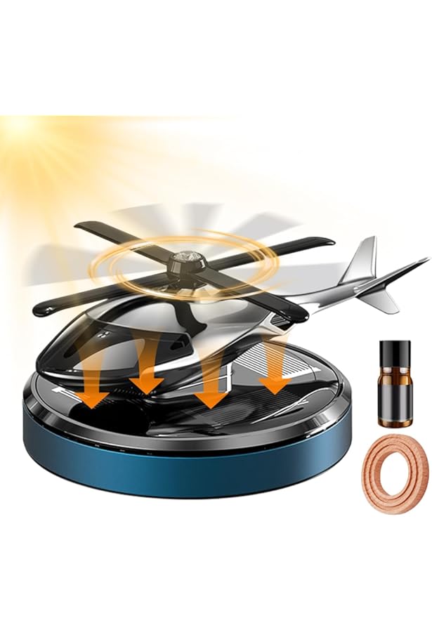 Helikopter Solar - Auto luchtverfrisser dashboard