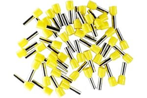 AFELD ELEKTRO Lot de 50 embouts isolés Jaune 6,00 mm²