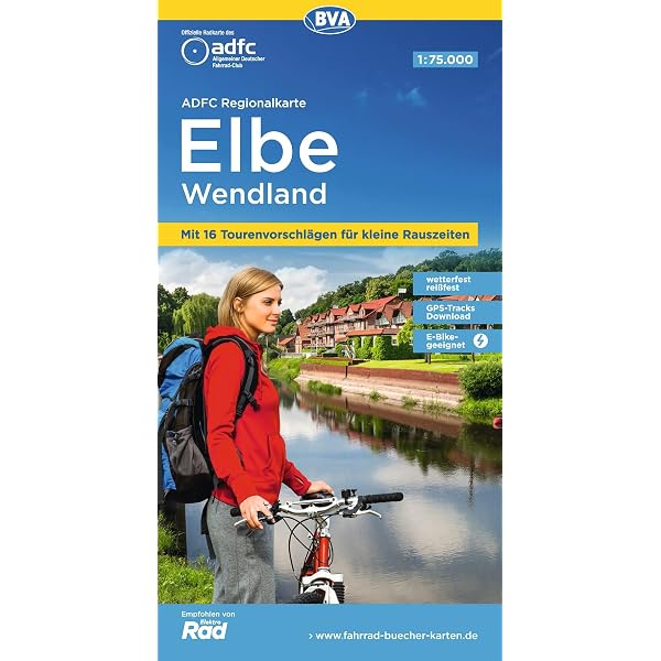 www fahrrad buecher karten de BVA ADFC Regionalkarte Altmark, mit Knotenpunkten 1:75.000: mit Tagestourenvorschlägen, reiß- und wetterfest, E-Bike-geeignet, GPS-Tracks Download, : Allgemeiner Deutscher Fahrrad-Club e.V. (ADFC), BVA BikeMedia GmbH Bücher Farbe:grün 