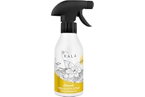 ‎KALA SCENT KALA - Lufterfrischer Duftölspray CHANTI, Raumspray mit Geruchsneutralisation, Raumduft Spray Hält bis zu 48h, Air Freshener mit Aktiv Neutralisator - Duft Vanille mit Zitrusfrüchten, 250ml