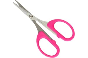 Westcott E-13101 00 silhuettsax rostfria blad, rosa plasthandtag, 10,4 cm