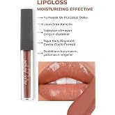 ALIX AVIEN Uzun S&uuml;re Kalıcı Yapışkan His Bırakmayan Nemlendirici Dudak Parlatıcısı - Lipgloss 10 Sweet Caramel