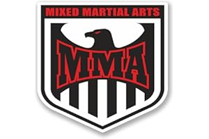 DESTINATIONVINYL 2 x 10 cm/MMA/Arts Martiaux Sticker en vinyle pour ordinateur portable iPad boxe combat # 5173 Compresseur - 10cm x 10cm