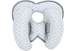 SH-RuiDu Protezione per la testa del bambino Cuscino da viaggio regolabile per il collo del bambino Seggiolino per auto portatile Poggiatesta Seggiolino per auto Supporto sicuro e confortevole