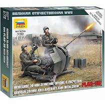 Zvezda – Parachutistes Allemands – Maquette 1/72 – 40-50 Figurines – Z6136