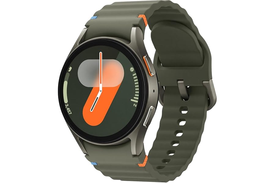 Samsung Galaxy Watch7 Smartwatch Galaxy AI Sleep Analysis, Dual Finger Close Control, Long Life Battery, GPS, BT, Aluminium Touch Bezel 40 mm Green