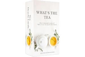 QCFQCF What's The Tea? Relationships Oracle Cards, Life Oracle Deck, Oracle Cards Deck for Beginners, Interpreting Our Career and Life Relationships