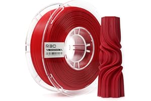 R3D PLA Pro Red High Speed Filament 1.75mm 1KG, 3D Printer Filament for 30-600 mm/s High-Speed Printing, Dimensional Accuracy +/- 0.02 mm, 1kg Plastic Spool, Compatible with AMS