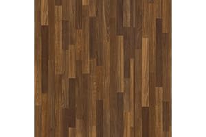 ABYSSALY Papier Adhesif pour Meuble Bois Marron Vinyl Adhesif Papier Peint Imperméable pour Décor Cuisine Film Autocollant Stickers Meuble 60cmX500cm