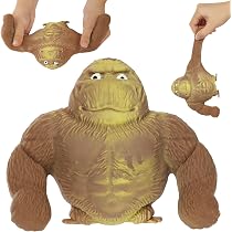 Gorilla Stress Spielzeug – Weicher Dehn-Gorilla Aus Latex, Zum Drücken & Entspannen, Ca. 8,5 Cm