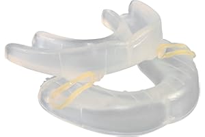 Snorflex Dispositif Anti-Ronflement, deux gouttières avec élastiques, traitement contre le ronflement et l'apnée du sommeil, confortable et facile à utiliser, développé et fabriqué en France