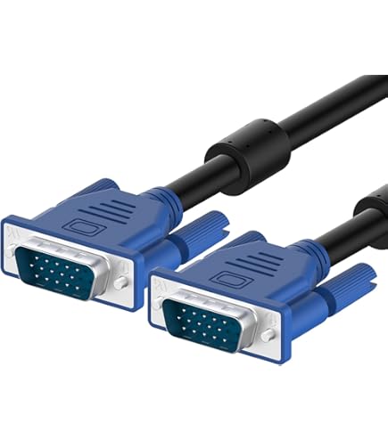 Cavo VGA 1.8m Maschio-Maschio Con Filtri Ferrite - Per Monitor, Proiettori, HDTV - Foto 7