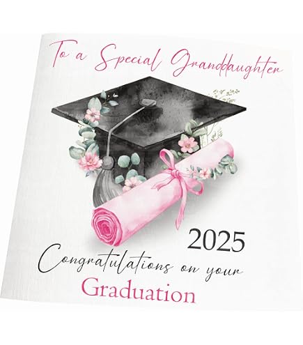 Piccadilly Greetings Glückwunschkarte „On Your Graduation“ – 20,3 X 15,2 Cm, Mit Umschlag