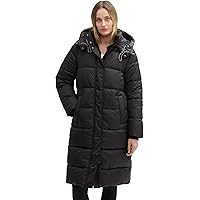 TOM TAILOR Damen Daunenjacke - Recycelte Pufferjacke Mit Stehkragen