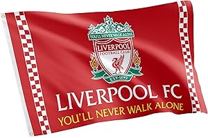 DESERT CACTUS Flagge des FC Liverpool, Fußballklub, Premier League, 100 % Polyester, für drinnen und draußen, 91 x 152 cm