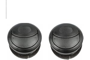 ATU Rejilla de ventilación del difusor de aire derecho o izquierdo, 2 unidades, compatible con Fiorino Qubo, Nemo, Bipper OE: 735461076, 8265.JJ, 8265.FA