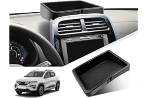 GIUD Dacia Spring Electric 2022 2023 Bandeja Trasera Navegación Organizador para Almacenamiento de Artículos Pequeños Accesorios Dacia Spring (Bandeja Trasera Navegación)