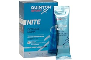 TOTUM SPORT Quinton Sport - Totum Nite, Recuperador Post-Entreno, Agua de Mar Isotónica, 100% Natural, Hasta 78 Electrolitos, Hidratación y Recuperación Deportiva, Vegano - 10 Sticks Bebibles x 25ml
