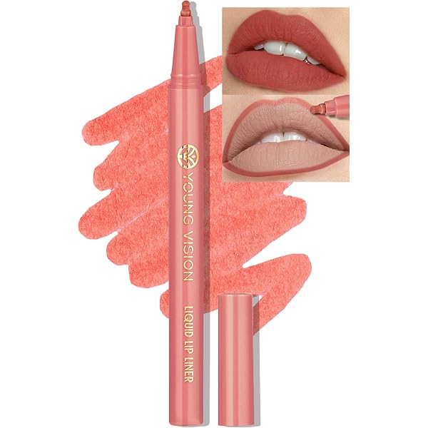 Liquid Lipliner-Stift – Matter Lipgloss, Wasserfest, Hochpigmentiert, Für Präzise Lippenkontur