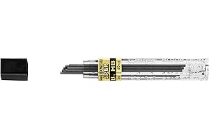 Pentel CH13 Etui de 8 Mines pour Porte-mines Tracé 1,3 mm Densité HB