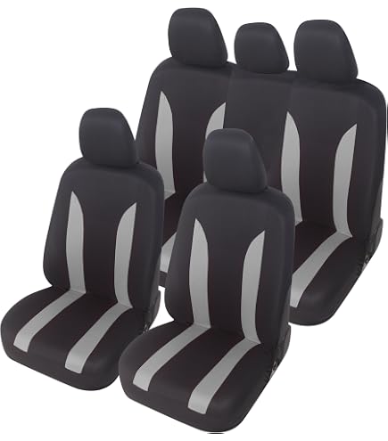 Sakura - Set Completo Con Coprisedile E Copripoggiatesta per Auto