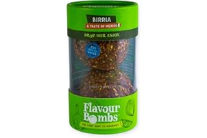FLAVOUR BOMBS Birria Flavour Bomb for Mexican Birria Tacos - Birria Spice and Seasoning Mix, just add water! - PACK OF 2 BOMBS