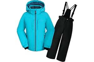 ODYSSEY-REFUGE OLIVER Mädchen-Schneeanzug Abnehmbarer Kapuzen-Skianzug Extra Wärme Winteranzug