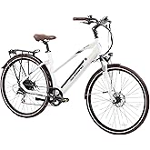 F.lli Schiano E-Voke, Bicicleta Electrica de Trekking, 28", Batería 36V 11.6Ah Extraíble, Motor 250W 50Nm, Bici Electrica Urb