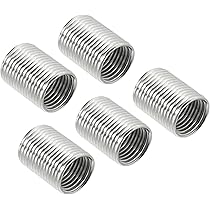 Adattatori Filettati Da M10 Maschio A M6 Femmina - 5 Pezzi | Riduttori In Ferro Zincato Per Lampade E Progetti Elettrici | Lunghezza 10mm - Foto 5