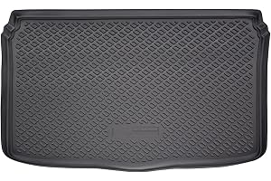 J&J AUTOMOTIVE | Norm Vasca Baule per Bagagliaio in TPE Gomma su Misura Adatti per 500X dal 2014, Bordo Alto 4 cm, Antiscivolo, Inodore, vestibilità Perfetta, Colore Nero