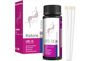 PEUTPY 100 pièces bandelettes de test cétone,mesure rapide du taux de cétones,Test rapide à domicile