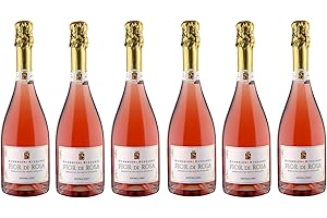 Guerrieri Rizzardi 6x 0,75l - Guerrieri Rizzardi - Fior di Rosa - extra dry - Bardolino Chiaretto Spumante D.O.P. - Veneto - Italien - Rosé-Schaumwein