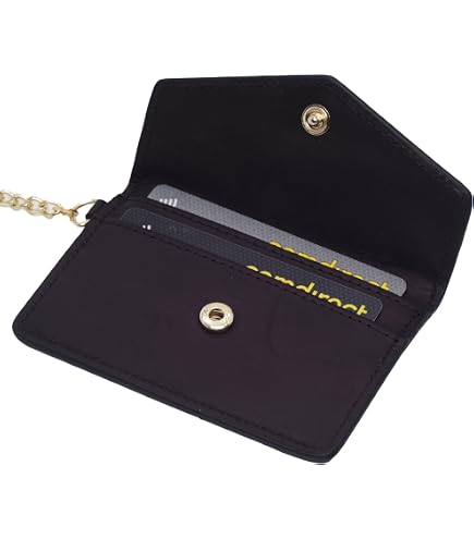 Portacarte THUN Giallo In Ecopelle – 10x8 Cm, Pratico E Chic Per Portare Tutto Con Stile (collezione Sempre Con Me)