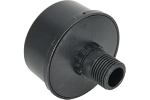 EXTRWORY Quiet Air Compressor Intake Filter Silencer, 20mm Male Thread, Effective Dust Removal