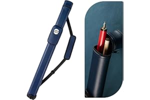 Trymaker Snooker Cue Case, 1×1 Hard Pool Cue Case Holds 1 Complete of 2-Piece Cue (Not for 3/4 Cues), Made of Faux Leather Snooker Accessories