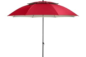 Doppler derby parasol przeciwsłoneczny 200 cm I parasol przeciwsłoneczny na plażę oraz balkon i taras I parasol z regulacją wysokości I z ochroną UV I składany I na plażę i na basen | parasol plażowy
