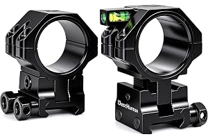 Picatinny WestHunter Optics Precision Teleskopiska Mira-ringar, höjdjusterbar siktfäste för 34 mm rör med, 30 mm och 25,4 mm adapter, endast för sportaktiviteter