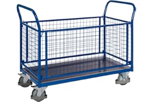 PRO-BAU-TEC Profi-Gitter-Transportwagen 500 KG