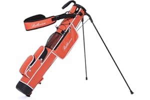 RUTHNISSI Golf Stand Bag, Lightweight Golf Easy Carry Bag with Padded StrapDurable Pitch n Putt Golf Bag, Practice Ranger Sunday Golf Bag for Men&Women