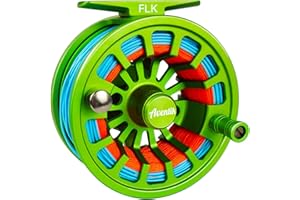 EUPHENG Aventik Fly Fishing Reel 3/4/5/6/7/8/9 Pre-Loaded Fly Reel with Line Combo