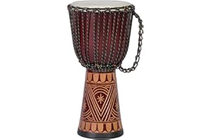 CIFFRE 40cm Profesjonalny Bęben Djembe Bongo Darbuka Afrykański Drewniany Bęben Dobry Dźwięk