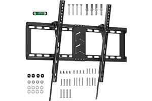 DIGANK TV Wall Bracket for 37-82 inch, Tilt TV Wall Mount with Adjustable Pull Cords, Large Universal Flat TV Bracket, Max Vesa 600x400mm